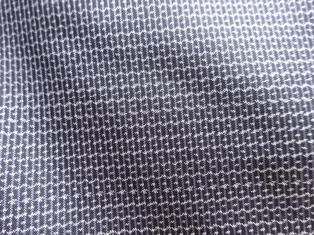 JAPANESE KIMONO / ANTIQUE MENS ENSEMBLE KIMONO / SILK / DORO OSHIMA TSUMUGI